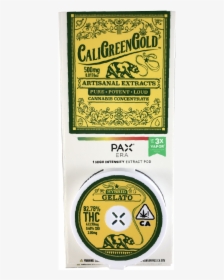 Cali Green Gold Pax, HD Png Download, Transparent PNG
