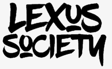 Image Of Lexus Society Brush Decal 3 By - Calligraphy, HD Png Download, Transparent PNG