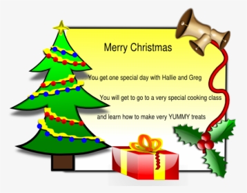 Merry Christmas Card Clipart, HD Png Download, Transparent PNG
