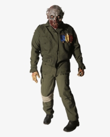 Sergeant Zombie Costume - Halloween Costume, HD Png Download, Transparent PNG