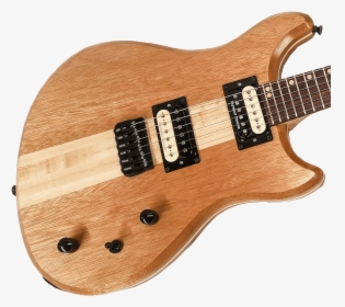 Lomic Gemini Offset Handmade Neck Through Electric - Guitar, HD Png Download, Transparent PNG