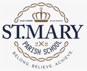 St Mary Parish School Logo - Illustration, HD Png Download, Transparent PNG