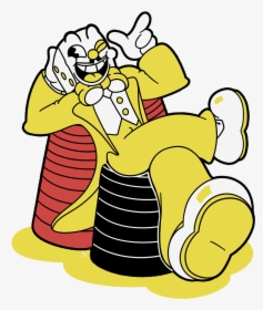 Clip - Cuphead Mr King Dice, HD Png Download, Transparent PNG