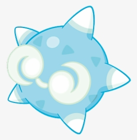 #pokemon #minior #light #blue #freetoedit - Pokemon Minior Blue Core, HD Png Download, Transparent PNG