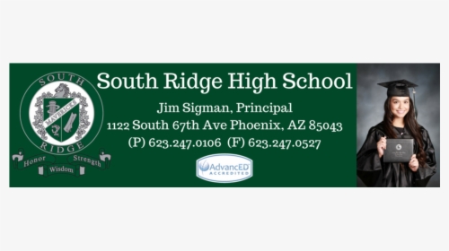 South Ridge High School, HD Png Download, Transparent PNG