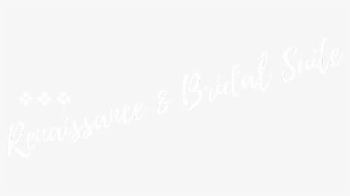 Renaissance And Bridal Suite - Calligraphy, HD Png Download, Transparent PNG