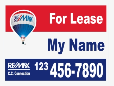 18 X 24 Yard Sign For Lease Catalog - Re Max Yard Sign, HD Png Download, Transparent PNG