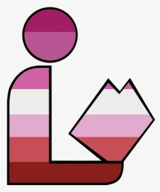 Lesbian Pride Library Logo - Library Logos, HD Png Download, Transparent PNG