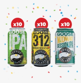 Goose Island Party Pack - Goose Island Ipa Can, HD Png Download, Transparent PNG