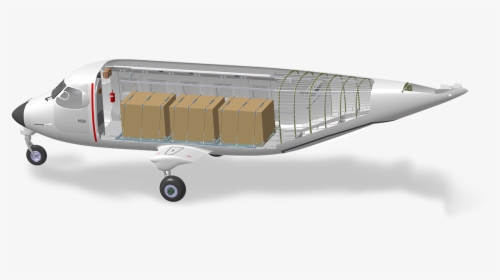 Rear Cargo Cover Aircraft, HD Png Download, Transparent PNG