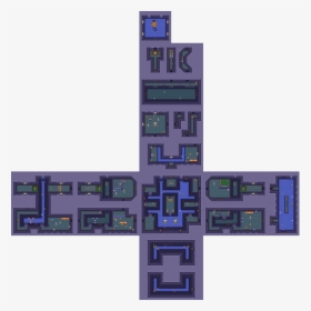 Link To The Past Swamp Palace Map, HD Png Download, Transparent PNG