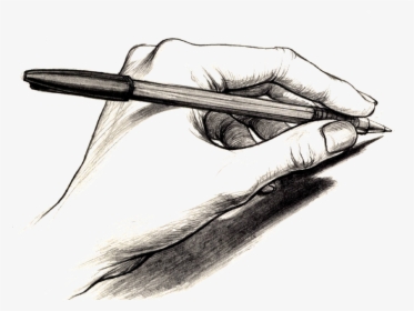 Writing Hand Drawing, HD Png Download, Transparent PNG