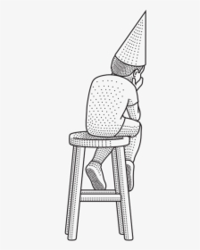 Dunce Cap Art - Chair, HD Png Download, Transparent PNG