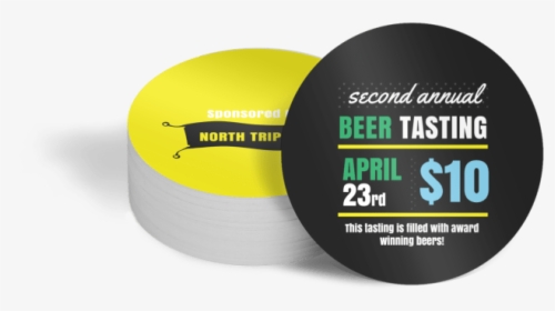 Beer Tasting Coaster Template Preview - Circle, HD Png Download, Transparent PNG