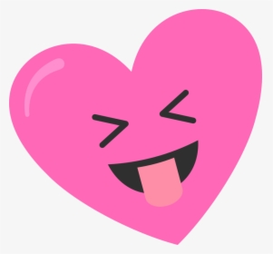 Silly Pink Heart , Png Download - Heart, Transparent Png, Transparent PNG