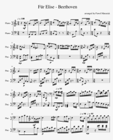 Fur Elise Musescore Piano Sheets, HD Png Download, Transparent PNG