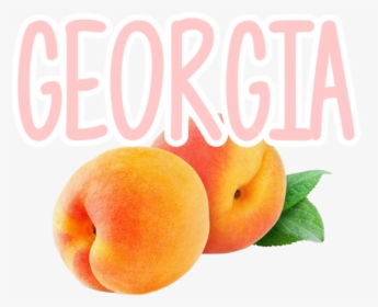 #georgia #fruit #peach - Peach, HD Png Download, Transparent PNG