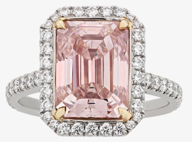 Natural Fancy Pink Diamond Ring,, HD Png Download, Transparent PNG