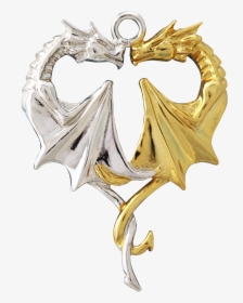 Dragon Heart For Lasting Love By Anne Stokes - Unendliche Liebe Drache Anhänger, HD Png Download, Transparent PNG