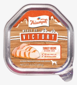 Meals Of Victory Turkey Recipe Wet Dog Food Cups - Dog Food, HD Png Download, Transparent PNG