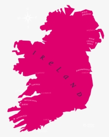 Bwg Irelands Top Golf Courses - Carlow Map Of Ireland, HD Png Download, Transparent PNG