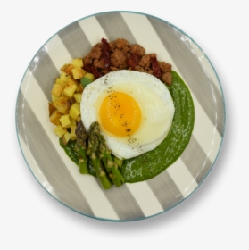 Pesto Turkey Egg Breakfast - Fried Egg, HD Png Download, Transparent PNG