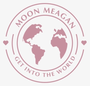 Moon Meagan Travels Submark Logo - Circle, HD Png Download, Transparent PNG