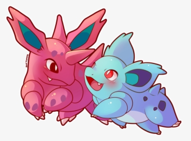 Fgxclgm - Nidorino E Nidorina Png, Transparent Png, Transparent PNG