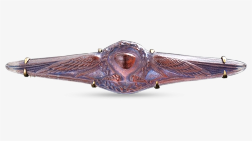 Lalique Carved Moonstone Brooch - Gun Barrel, HD Png Download, Transparent PNG