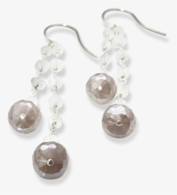 Dangle Mystic Moonstone Earrings And Sterling Silver - Earrings, HD Png Download, Transparent PNG