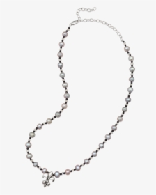 Fleur De Lis Pearl Moonstone Necklace - Chain, HD Png Download, Transparent PNG