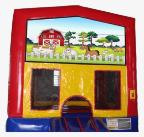 Farm Bounce House For Rent - Inflatable, HD Png Download, Transparent PNG