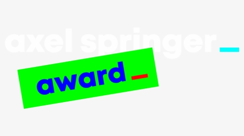 Axel Springer Award - Graphic Design, HD Png Download, Transparent PNG