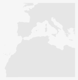 Blankmap Southwest Europe Nord Africa - Europe Africa Map Png, Transparent Png, Transparent PNG