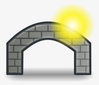 Stone - Arch Bridge Clipart, HD Png Download, Transparent PNG