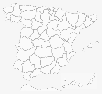 Spain Provinces Vector, HD Png Download, Transparent PNG