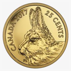 2017 Predator Vs Prey 25 Cent Gold Coin, HD Png Download, Transparent PNG