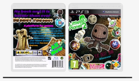 Little Big Planet 2 Box Art Cover - Little Big Planet 2 Cover, HD Png Download, Transparent PNG