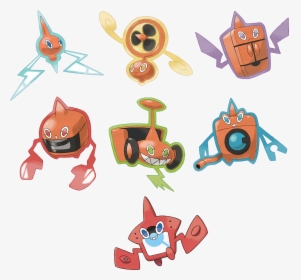 Rotom - Rotom Forms, HD Png Download, Transparent PNG