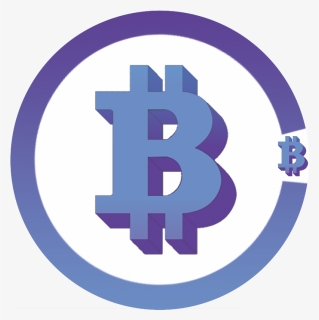 Bbc Cryptocurrency Logo - Blue Bitcoin Transparent, HD Png Download, Transparent PNG