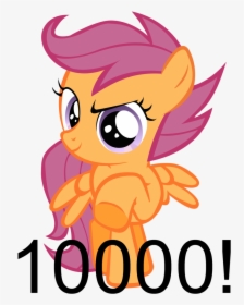 Cutie Mark Crusaders Scootaloo, HD Png Download, Transparent PNG
