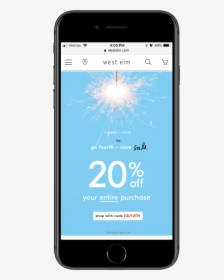 West Elm Gif - Mobile Device, HD Png Download, Transparent PNG