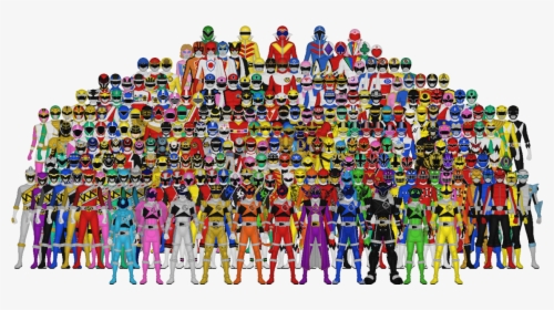 No Caption Provided - All Power Rangers Super Sentai, HD Png Download, Transparent PNG
