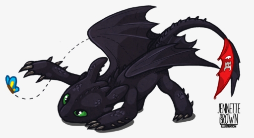 Butterfly Toothless - Toothless Butterfly, HD Png Download, Transparent PNG