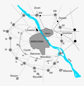 Warszawski Rejon Umocniony, HD Png Download, Transparent PNG