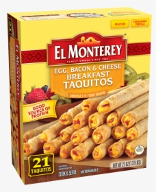 Breakfast Taquitos With Egg, Bacon, & Cheese, HD Png Download, Transparent PNG