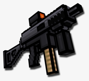 All About The Dark Matter Pixel Gun - Firearm, HD Png Download, Transparent PNG