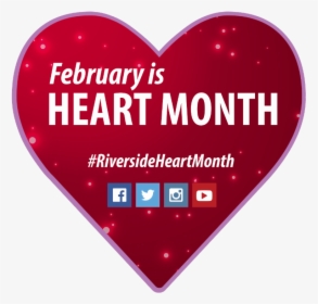 February Is Heart Month - Heart, HD Png Download, Transparent PNG