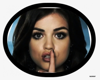Aria Montgomery - Pretty Little Liars Finger, HD Png Download, Transparent PNG