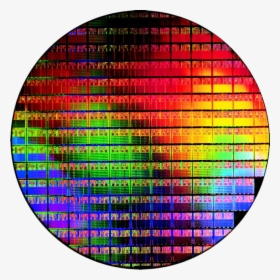 Silicon Wafer - Image - Gamersnexus - Net - Semiconductor Wafer Png, Transparent Png, Transparent PNG